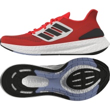 adidas Running Shoes Pureboost 22 (Cushioning) Red Men